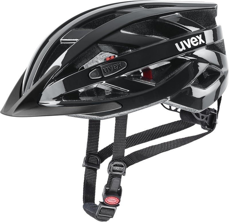 Uvex I-Vo 3D Lightweight All-Round Bike Helmet - Black - Size 52-57 cm - Image 4