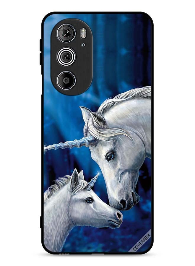 Covernex Motorola Edge 30 Pro Protective Case Cover Unicorn Lover Baby Unicorn - Image 1