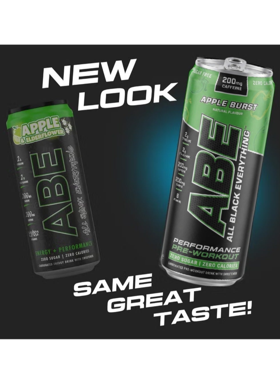 Applied Nutrition ABE Athletic Pre Workout With Apple Burst Drink 330ml Pack 12Pcs