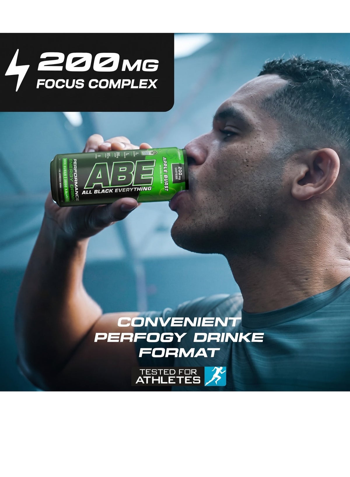 Applied Nutrition ABE Athletic Pre Workout With Apple Burst Drink 330ml Pack 12Pcs