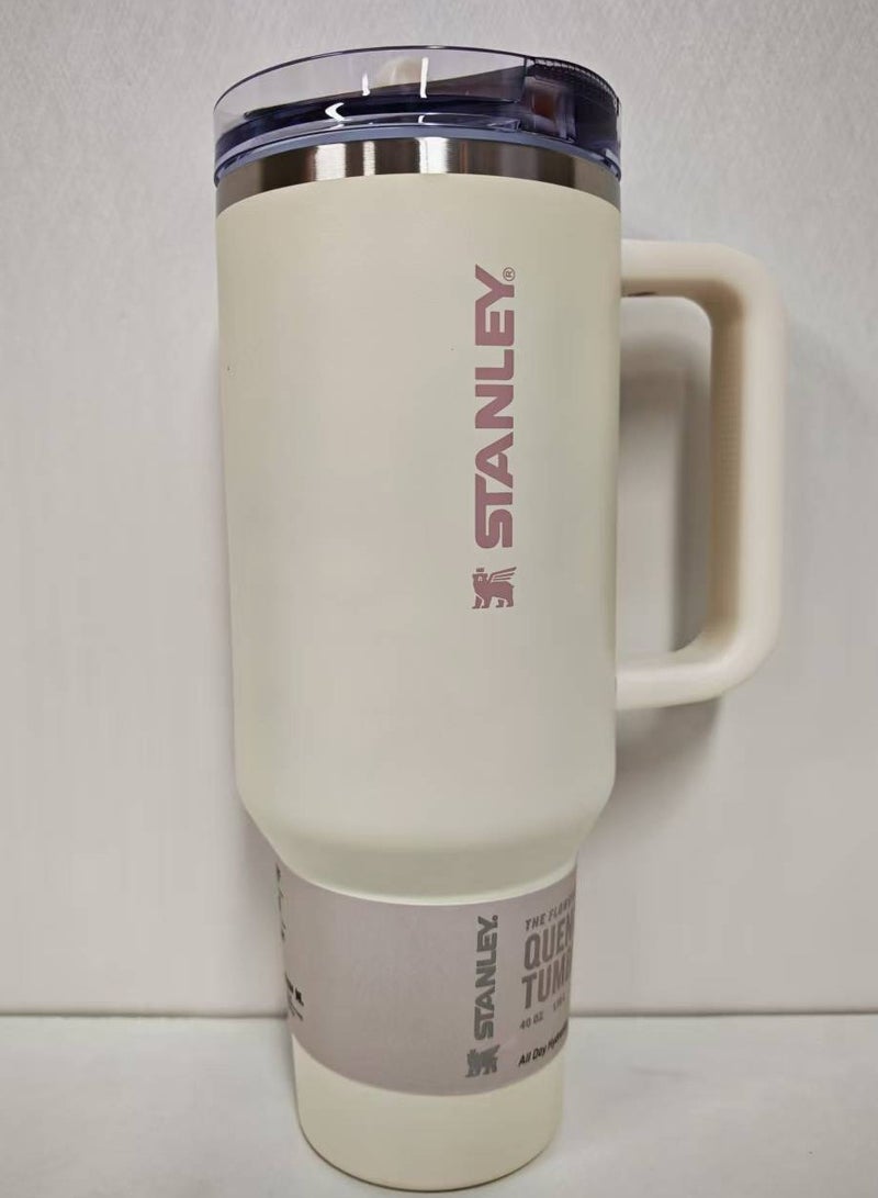 Stanley Quencher H2.0 FlowState Stainless Steel Vacuum Insulated Tumbler with Lid and Straw for Water, Iced Tea or Coffee, Smoothie and More, 40 oz - Image 1