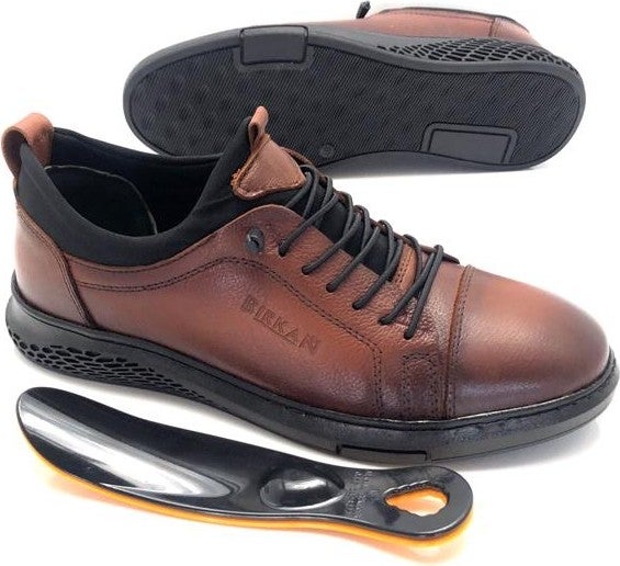 Derilax Birkan Genuine Leather Fully Orthopedic Winter Men's Shoes  - Image 2