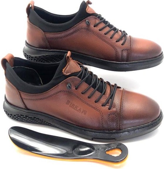 Derilax Birkan Genuine Leather Fully Orthopedic Winter Men's Shoes  - Image 3
