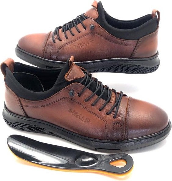 Derilax Birkan Genuine Leather Fully Orthopedic Winter Men's Shoes  - Image 4