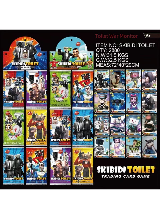 Magic Card Star Card Toilet Man Magic Baby Dragon Ball Anime Direct Supply English  Wholesale-Color:Type A Avengers 2880 Packs/bag (the Whole Piece Is Shipped Without Sending)  - Image 2