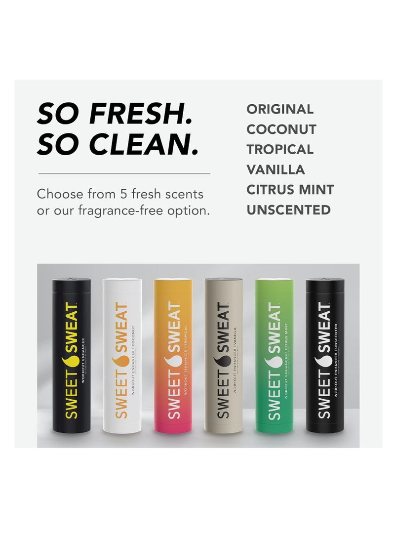 SPORTS RESEARCH SR Sweet Sweat Workout Enhancer Roll-On Gel Stick Unscented 6.4oz  - Image 3