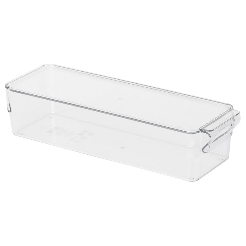 BS Case Ikeaa Storage box for fridge transparent 32x10x8 cm 13x4x3 - Image 1