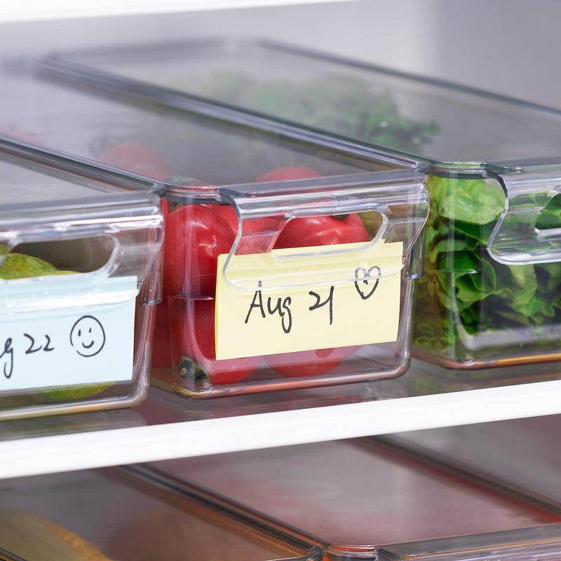 BS Case Ikeaa Storage box for fridge transparent 32x10x8 cm 13x4x3 - Image 2