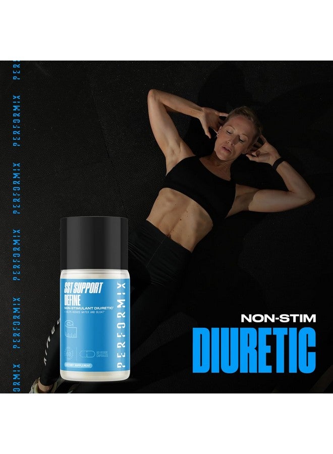 PERFORMIX SST دعم تحديد مدر للبول غير منبه - 60 كبسولة نباتية - تقليل الماء والانتفاخ - دعم صحة المسالك البولية وتنظيف الجسم بالكامل مع مستخلص الهندباء وخل التفاح - Image 4