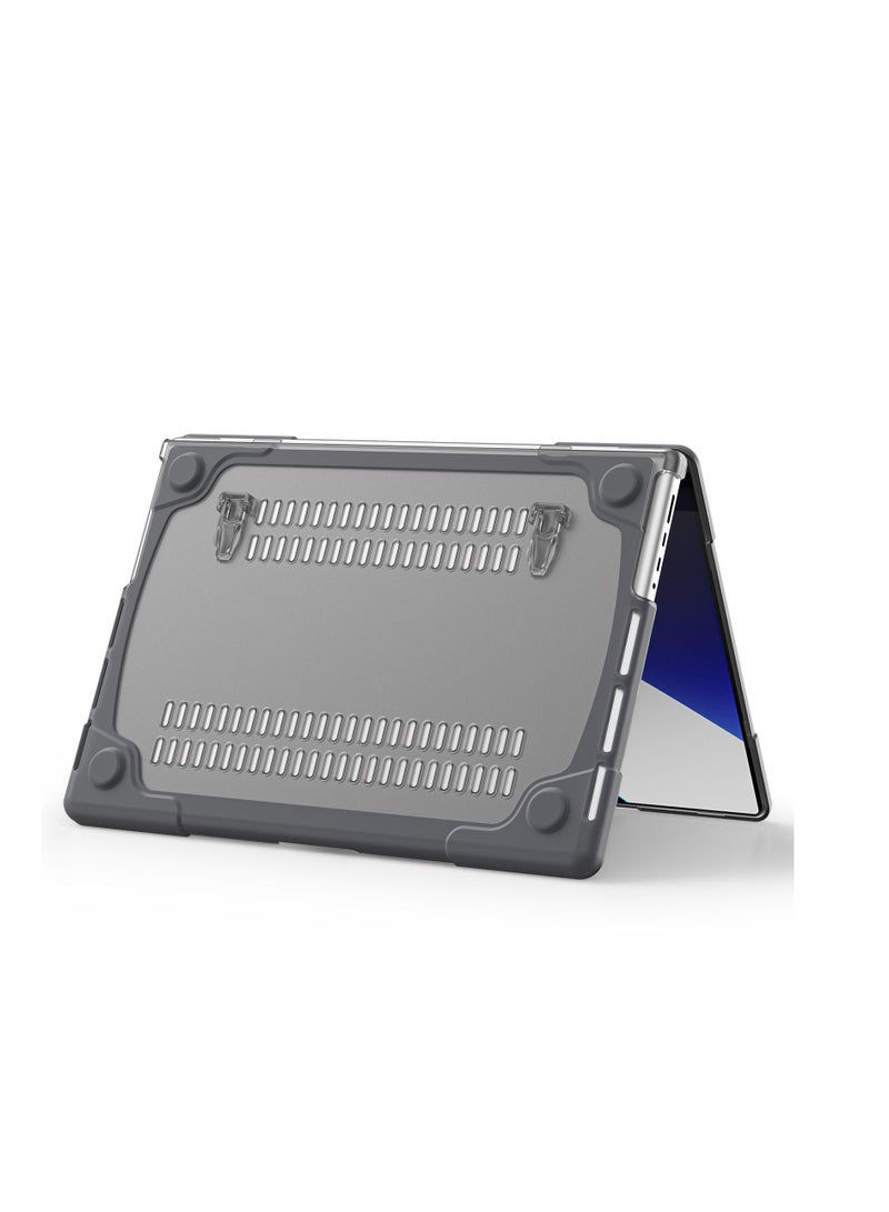 GULFLINK GULFLINK Hard Shell Case Cover with Kickstand Shockproof Function for MacBook Pro (A2442) 2021 14.2inch  - Image 3