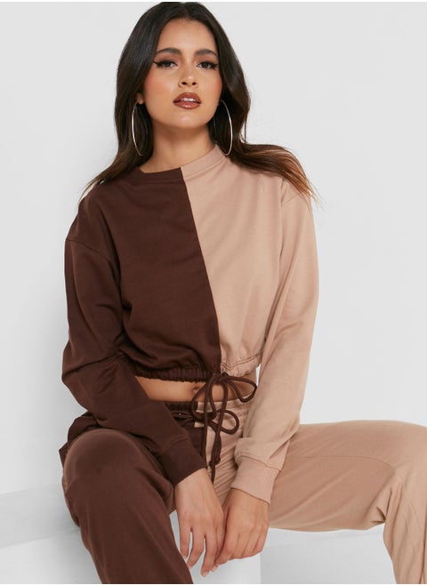 Colorblock Sweater
