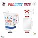 Tenceur 24 Set Graduation Popcorn Boxes Preschool Grad Gift Boxes Elementary Kindergarten Popcorn Paper Movie Night Bucket Treat Container with Plastic Bag and Ribbon for Candy Cookie Party Decoration - Image 4