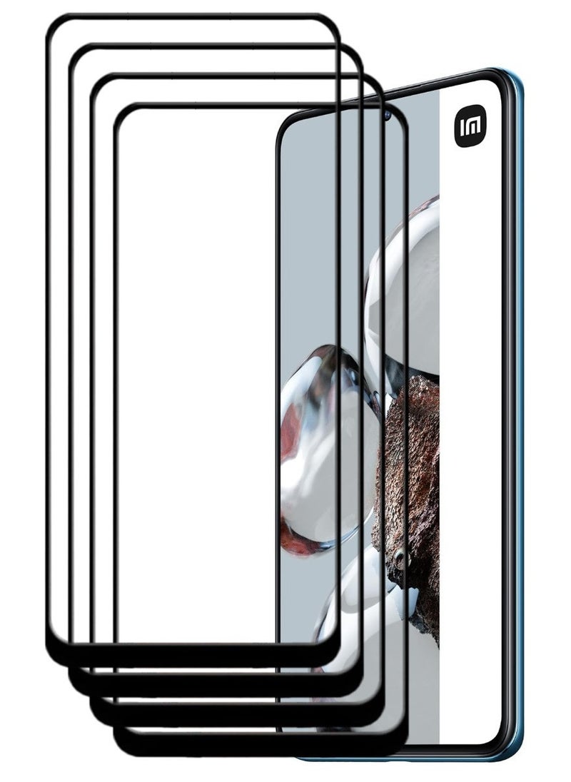 ACLIX 4 Pieces Antistatic ESD Dustproof Premium Quality High Definition Tempered Glass Screen Protector Designed For Xiaomi 12T - Image 1
