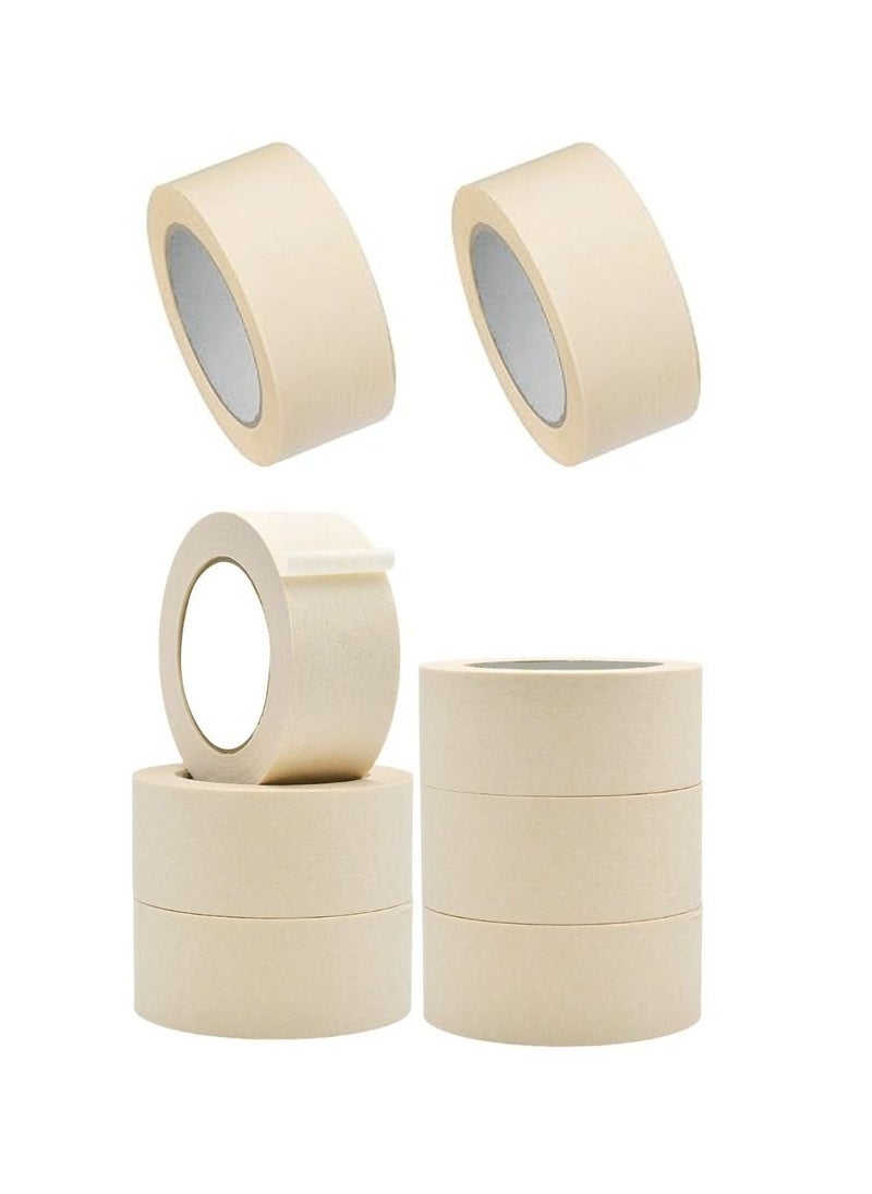 Libra Heavy Duty Masking Tape (Ivory 3in x 30 Yard) Pack of 8  - Image 2