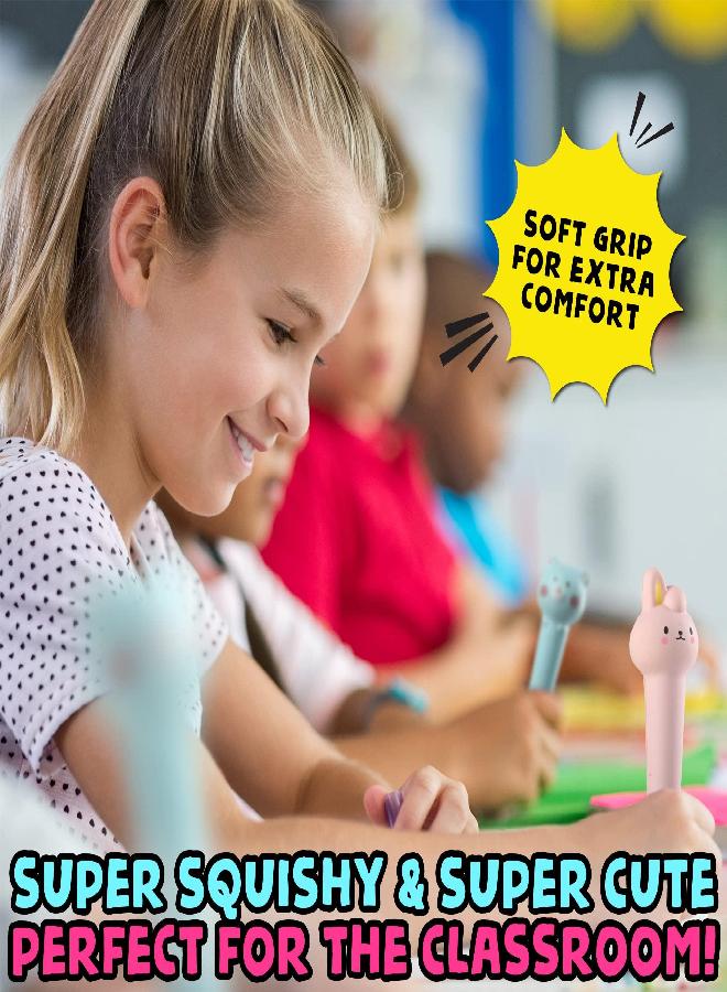BUNMO Cute Gel Pens for Kids & Adults - Pastel Colors, Fine Point, Smooth Writing, Journaling, School, Office, Multi-Pack Set, Fun Creative Stationery - Image 3