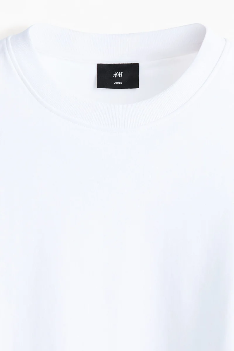 اتش اند ام تي-شيرت فضفاض