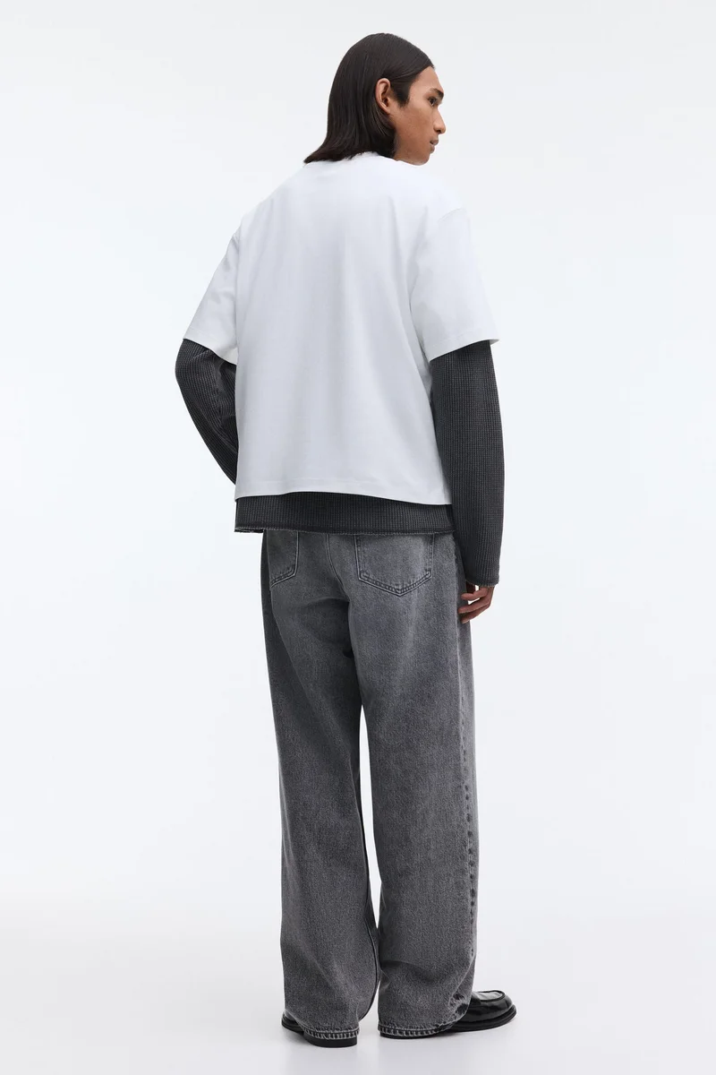 H&M  Oversized Fit T-shirt for Men | Best Price UAE