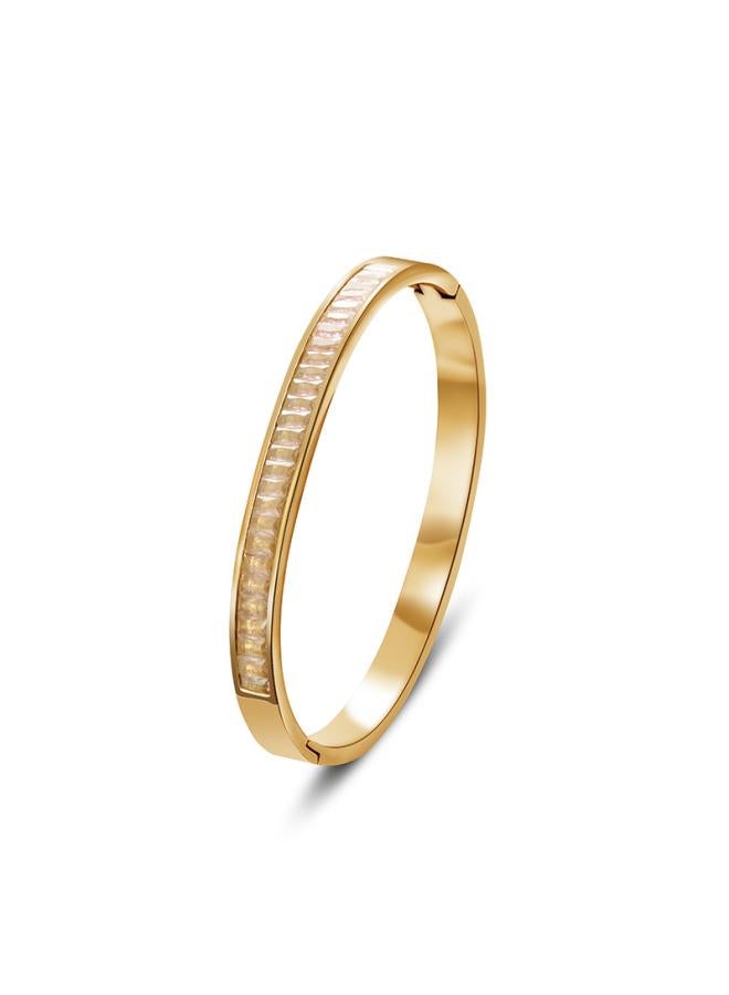Bracelet Female Titanium Steel European And American Non-fading Stainless Steel Bracelet Diamond Simple Fashion Temperament Jewelry Jewelry 