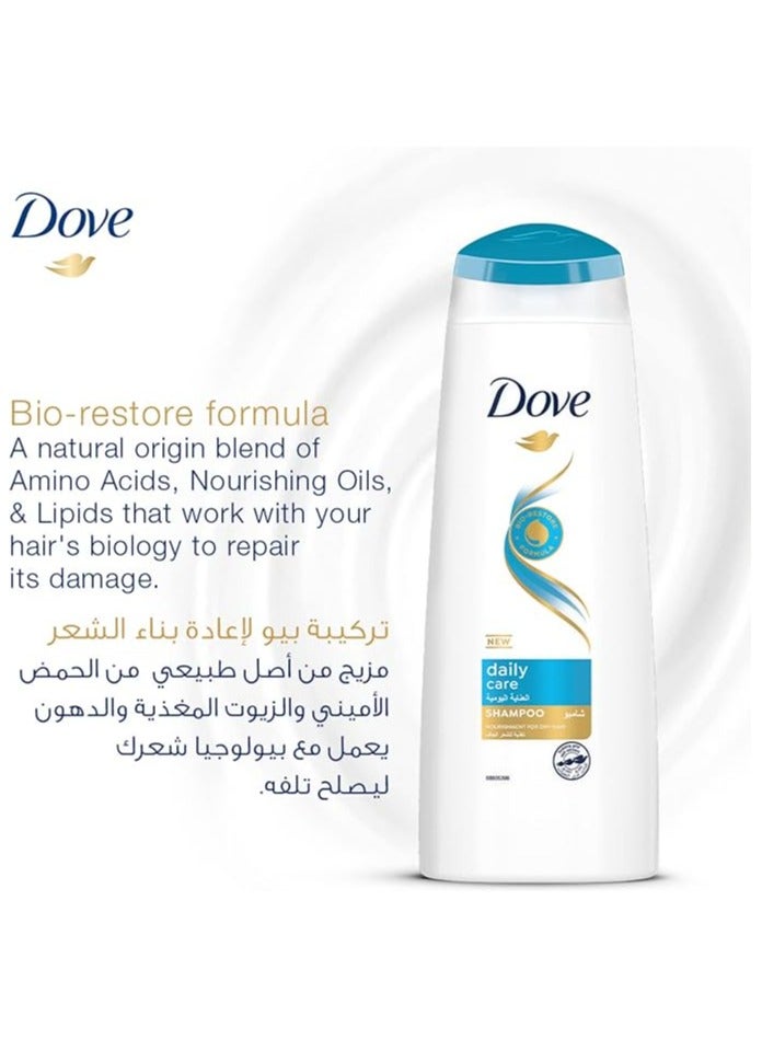 Dove Daily Care Shampoo 400ml  - Image 4