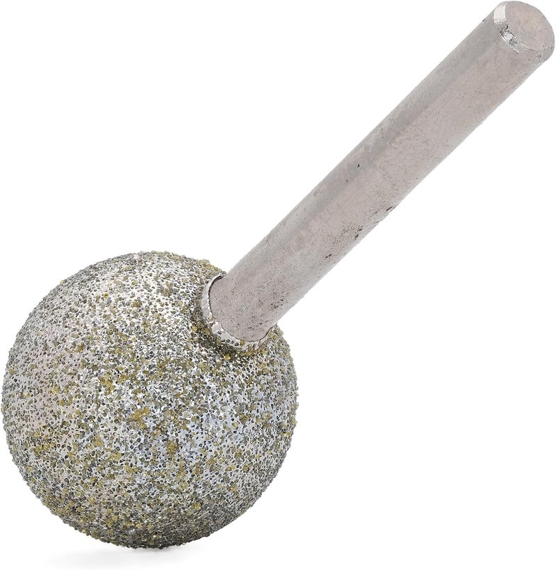 Jingling 25 مم 1 بوصة رأس كروي بت طحن الماس بت دائري كروي بت دوار حبيبات 80 أدوات نحت الحجر 1/4" ملحق لشركة بوش، ديوالت، ماكيتا - Image 5