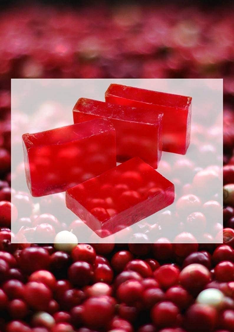 TETRIX T Glycerine Soap Base 100 Pure and Natural No Paraben SLS Tallow Alcohol Free Red Wine 1KG - Image 3