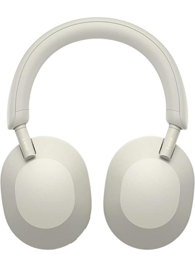 Sony WH-1000XM5 Wireless Noise Cancelling Headphones - Platinum Silver