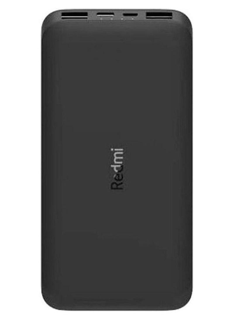 Xiaomi 10000 mAh Redmi Power Bank Black - Image 1
