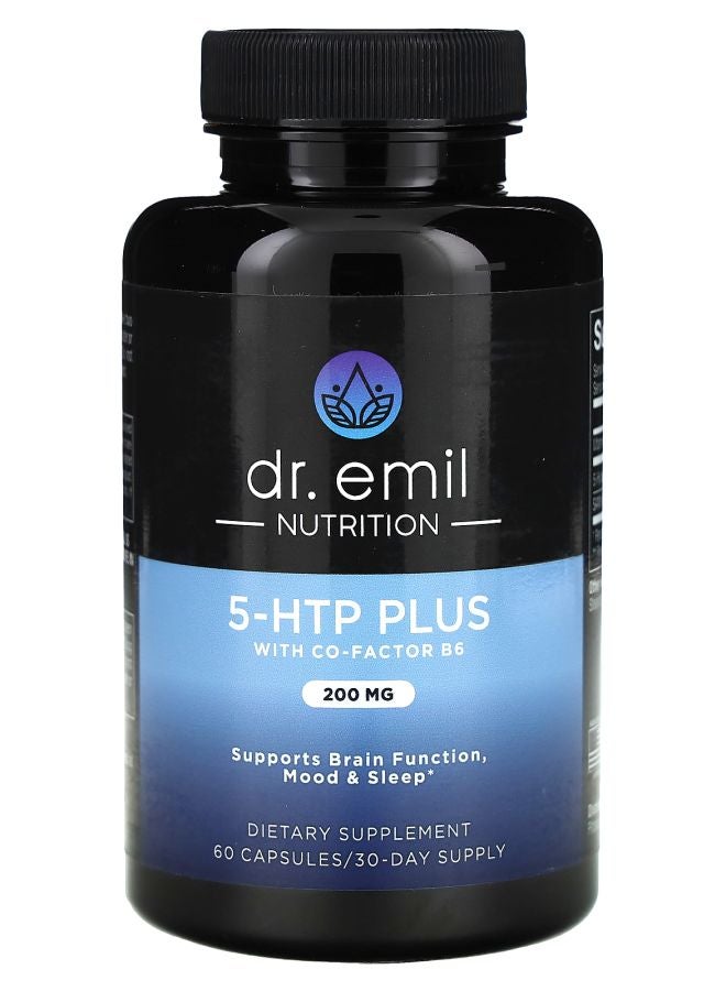 DR EMIL NUTRITION 5HTP Plus with CoFactor B6 60 Capsules