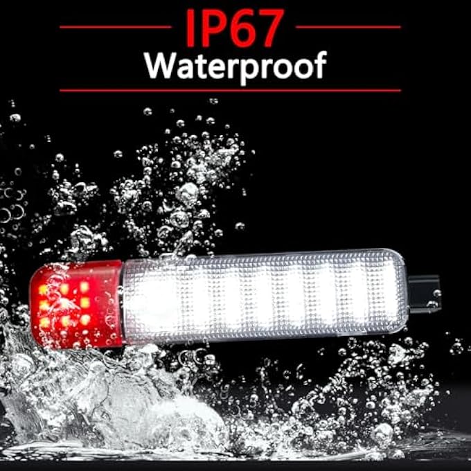 Excefore Led Side Door Panel Courtesy Lights Replacement For Chevrolet Silverado 1500 2500 3500For Gmc Sierra CK YukonFor Avalanche For SuburbanFor Hummer H2 Interior Bright White Light 2Pcs - Image 5