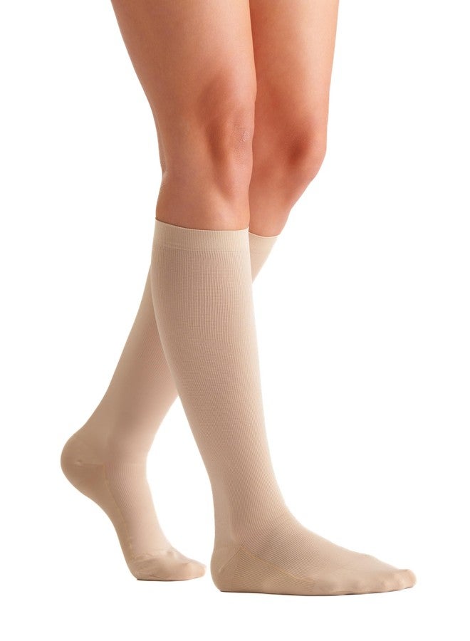 EvoNation Women’s Knee High 20-30 mmHg Graduated Compression Copper Socks - Firm Pressure Compression Support Stockings - Image 1