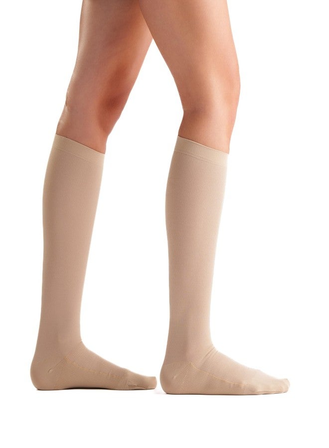 EvoNation Women’s Knee High 20-30 mmHg Graduated Compression Copper Socks - Firm Pressure Compression Support Stockings - Image 2