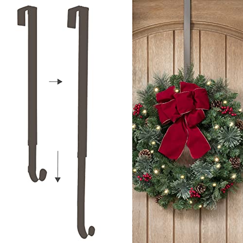 Haute Decor Adjustable Length Wreath Hanger - 20 Lb. Capacity - Image 1