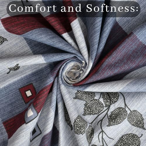 BSB HOME 100% Pure Cotton Double Bedsheet with 2 Pillow Covers – Soft, Breathable & Skin-Friendly Fade-Resistant Color - Brown and White - Image 2