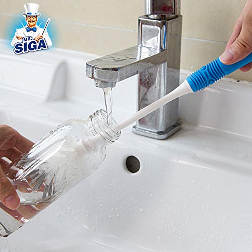 Mr Siga MR. SIGA Long Handle Plastic Bottle Cleaning Brush (Blue) - Image 5