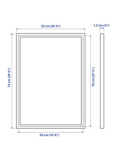 زبون إطار، أبيض، 50×70 سم  - Image 5