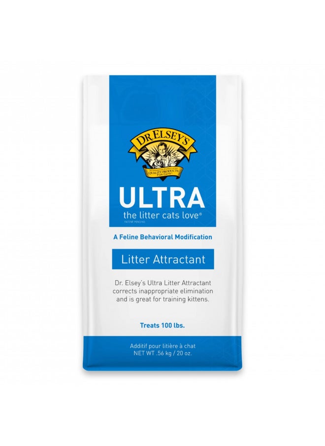 Dr. Elsey's - Dr. Elsey's Litter Box Attractant - Ultra Litter Attractant - 20 oz Pouch - Feline Behavior Modification & Training Tool - Image 1