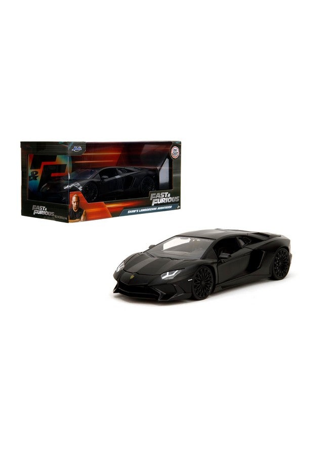 Jada Toys سيارة لامبورغيني أفينتادور SV من جادا فاست آند فيوريوس - نموذج مصبوب، أبواب قابلة للفتح، غطاء محرك وصندوق، مقياس 1:24 - Image 1