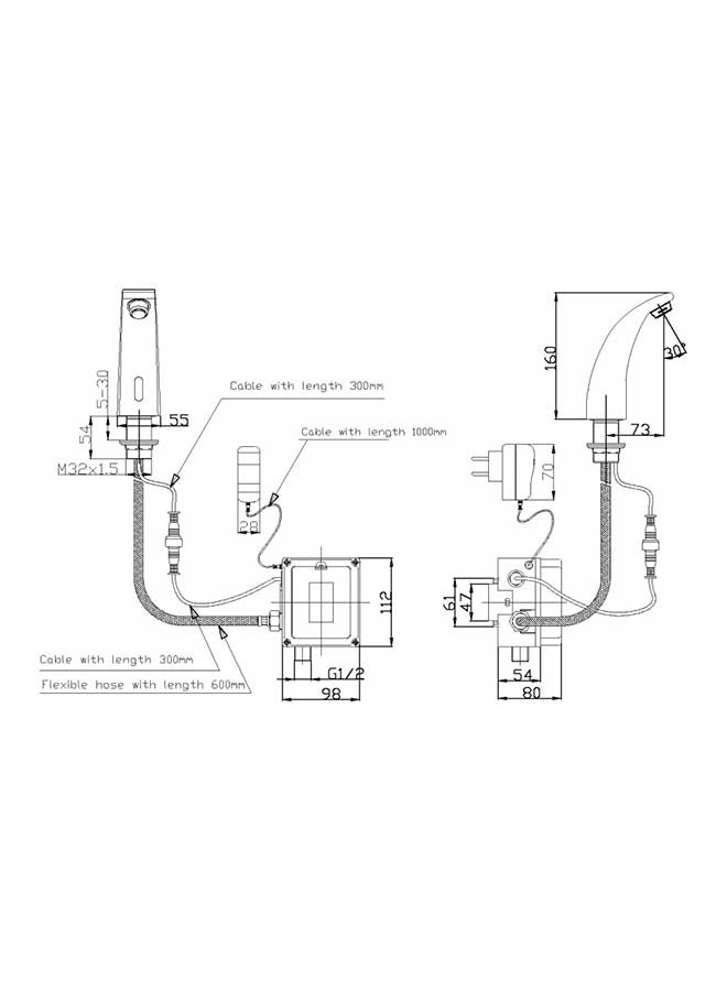 سار ديزاين SD حنفية حوض فوتوسيل 1000 - Image 2