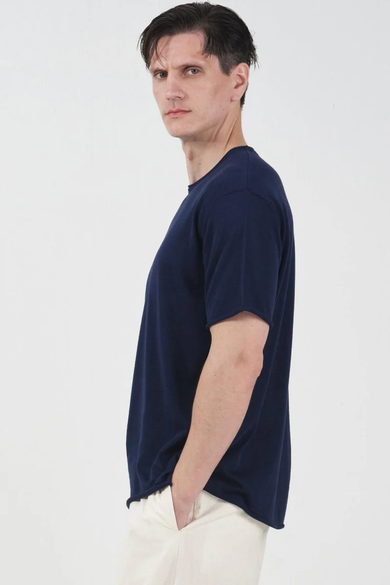 Giesto Navy Blue GIESTO Men's T-Shirt for Men | Best Price UAE