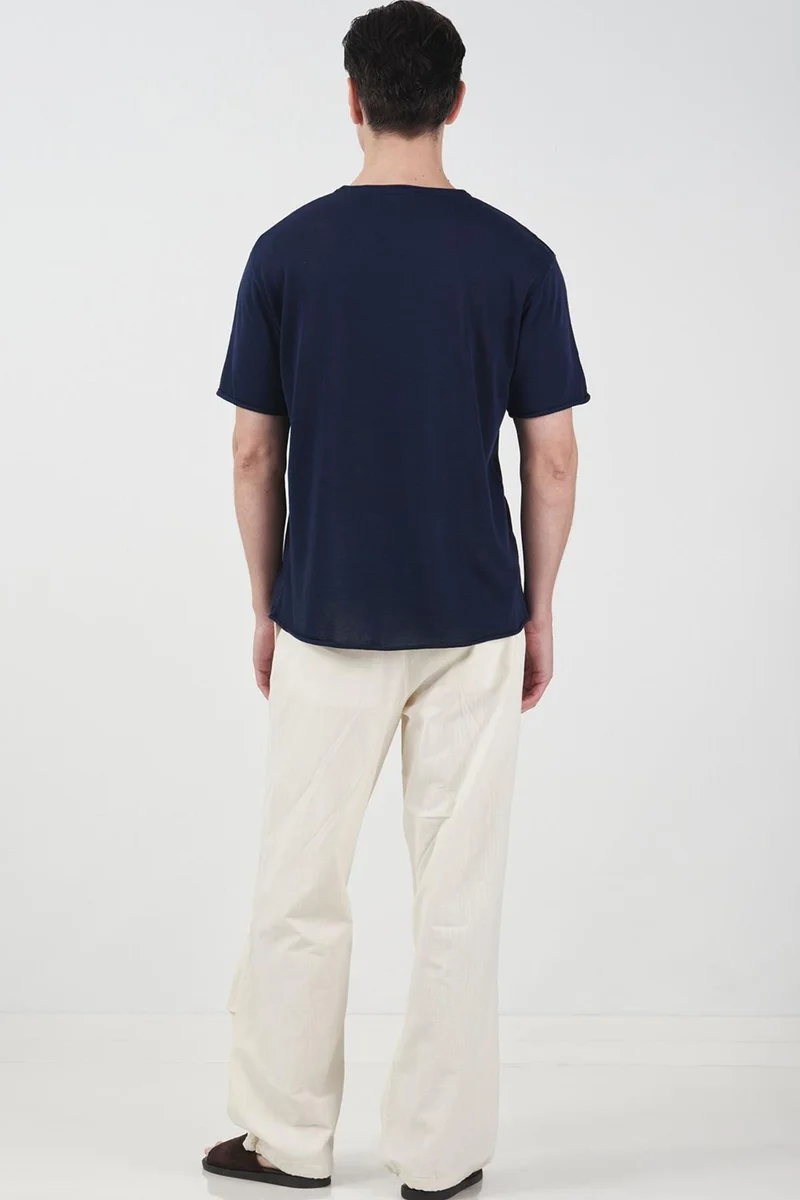 Giesto Navy Blue GIESTO Men's T-Shirt for Men | Best Price UAE