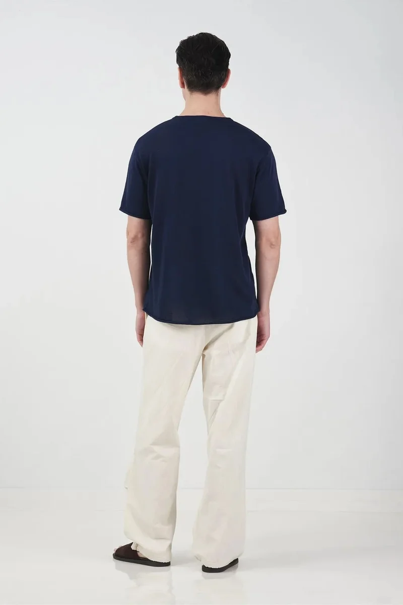 Giesto Navy Blue GIESTO Men's T-Shirt for Men | Best Price UAE