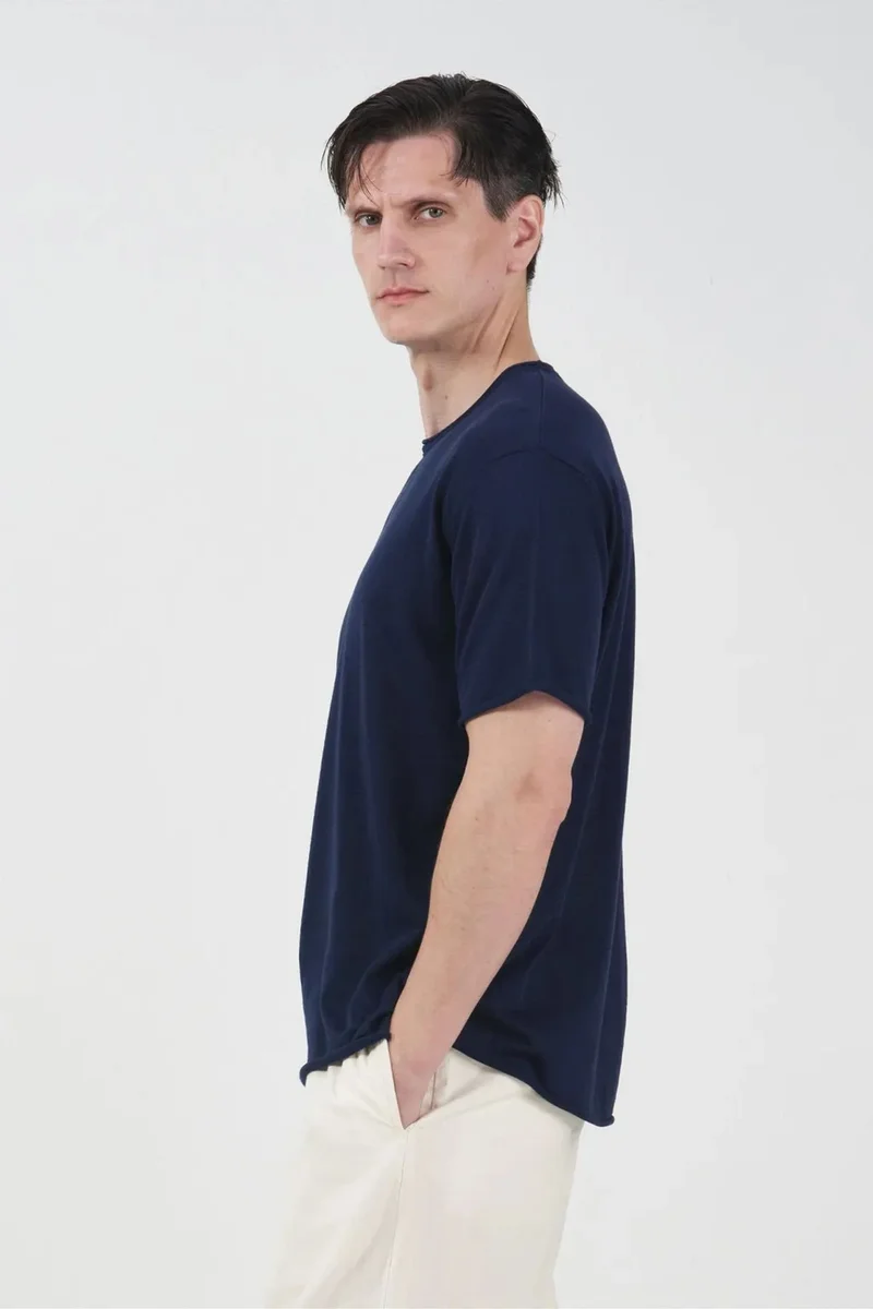 Giesto Navy Blue GIESTO Men's T-Shirt for Men | Best Price UAE