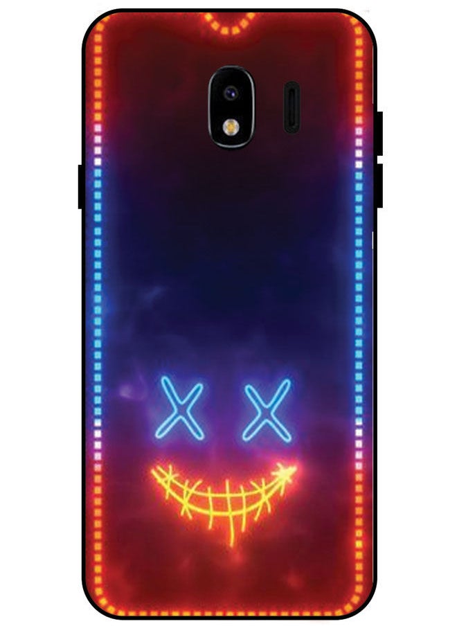 EYE CATCH - Protective Case Cover For Samsung Galaxy J4 2018 Smart Series Printed Protective Case Cover for Samsung Galaxy J4 2018 Marshmellow Face - Image 1