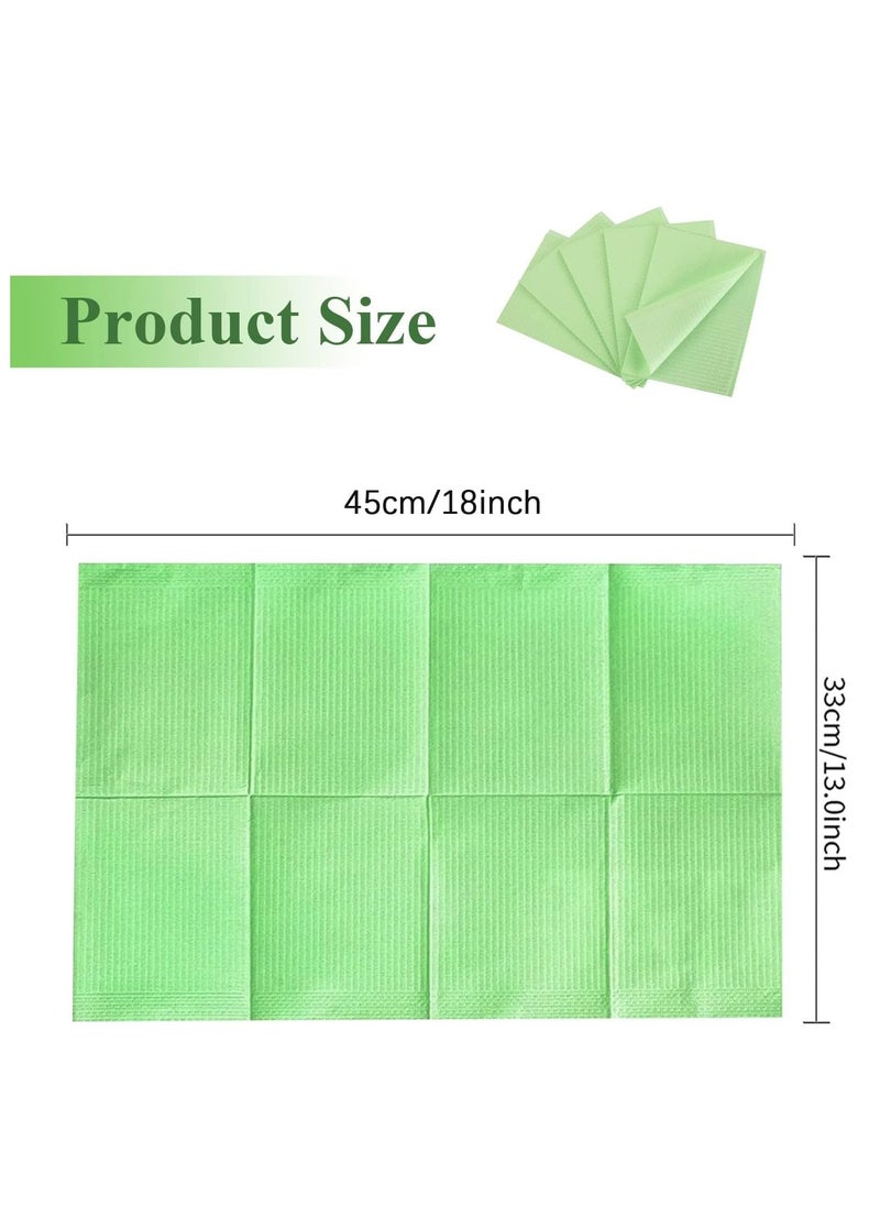 Excefore Dental Bibs Disposable for Patient, Disposable Nail Art Table Towels, Waterproof Lap Cloths, Dental Bibs Sheets Cloths, for Pets Tray Covers, Disposable Cleaning Gasket 13" x 18" 40 Pieces  - Image 5