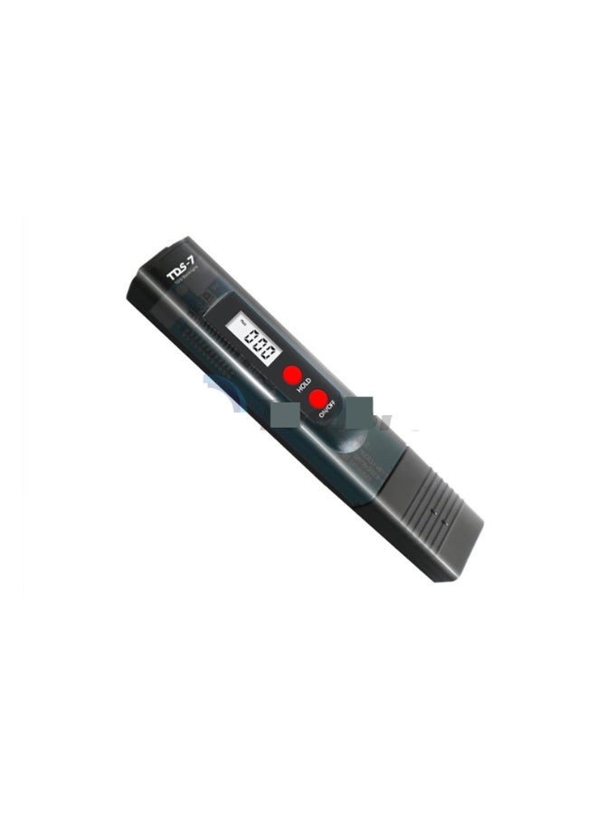 شابية جهاز اختبار TDS للمياه، جهاز قياس PH EC TDS-7 لقياس صلابة المياه بدقة عالية، قلم لاختبار نقاء مياه حوض السمك وحمام السباحة، للزراعة وحمامات السباحة ومياه الشرب - Image 2