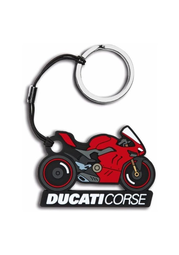 Ducati DC Panigale V4S Rubber Keychain