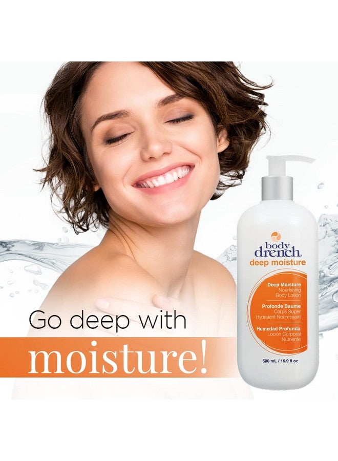 Body Drench Deep Moisture Nourishing Body Lotion For All Skin Types 16.9 Fl Oz - Image 3