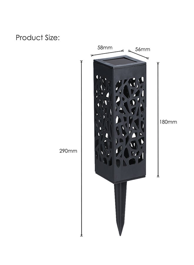 Loquat 6-Piece Solar Powered LED Lawn Lamp Multicolour 0.85kg - Image 2