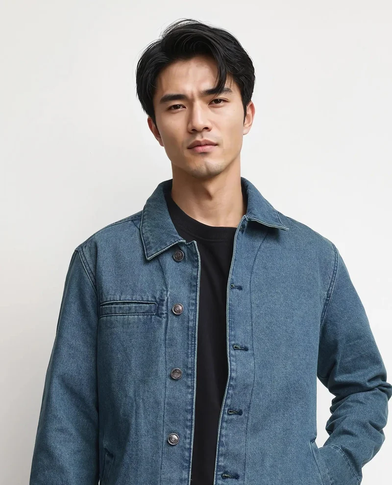 Rare Rabbit Men's Regular Fit Plain Jacket