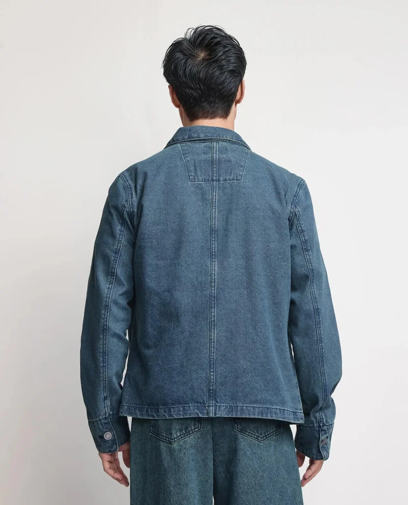 Rare Rabbit Men's Regular Fit Plain Jacket